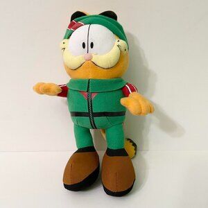 Vintage Garfield Cat Window Cling Plush Stuffed Animal